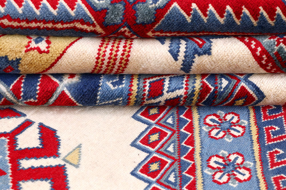 Blanched Almond Shirvan 5' 2 x 7' 4 - No. 57797 - ALRUG Rug Store