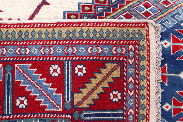 Blanched Almond Shirvan 5' 2 x 7' 4 - No. 57797 - ALRUG Rug Store