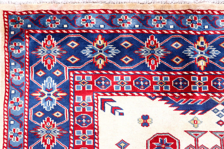 Blanched Almond Shirvan 5' 3 x 7' 7 - No. 57798 - ALRUG Rug Store