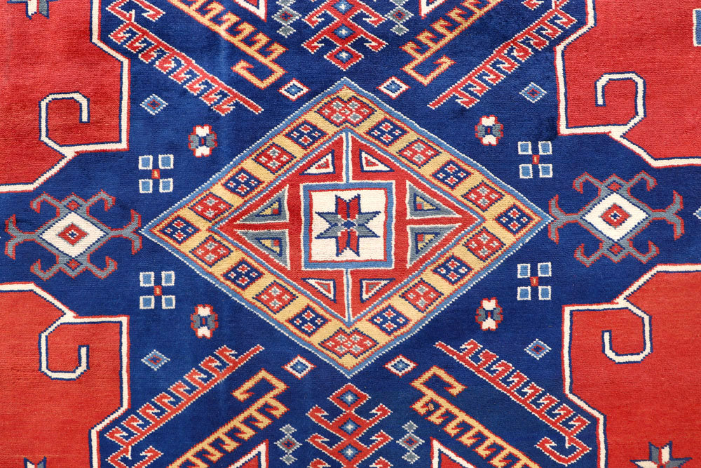 Orange Red Shirvan 8' 4 x 11' - No. 57799 - ALRUG Rug Store