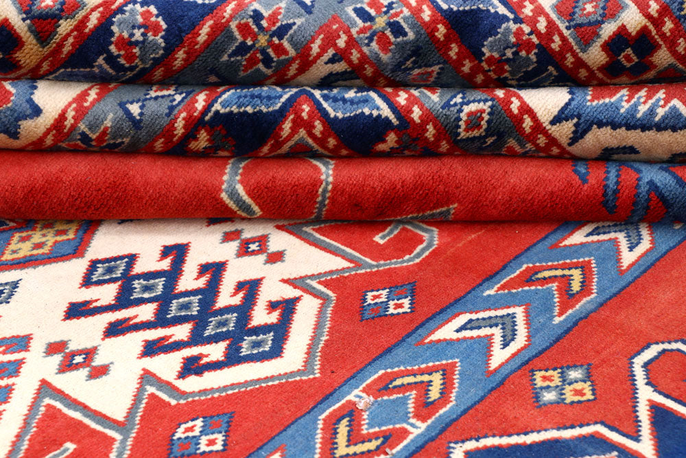 Orange Red Shirvan 8' 4 x 11' - No. 57799 - ALRUG Rug Store