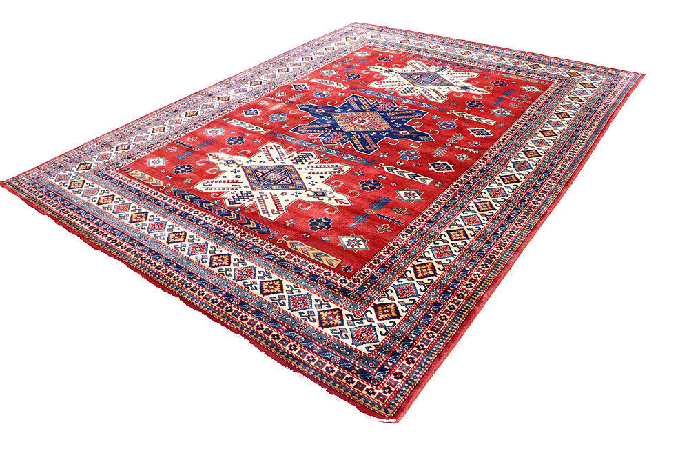 Orange Red Shirvan 8' 4 x 11' - No. 57799 - ALRUG Rug Store