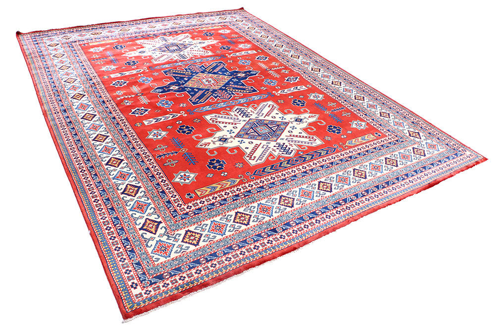 Orange Red Shirvan 8' 4 x 11' - No. 57799 - ALRUG Rug Store