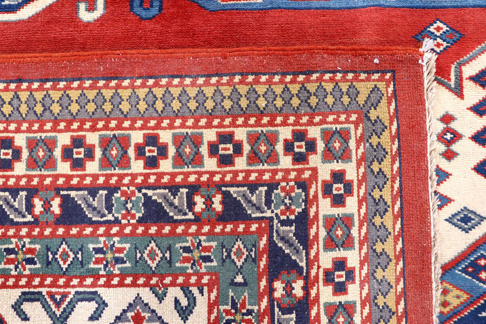 Orange Red Shirvan 8' 4 x 11' - No. 57799 - ALRUG Rug Store