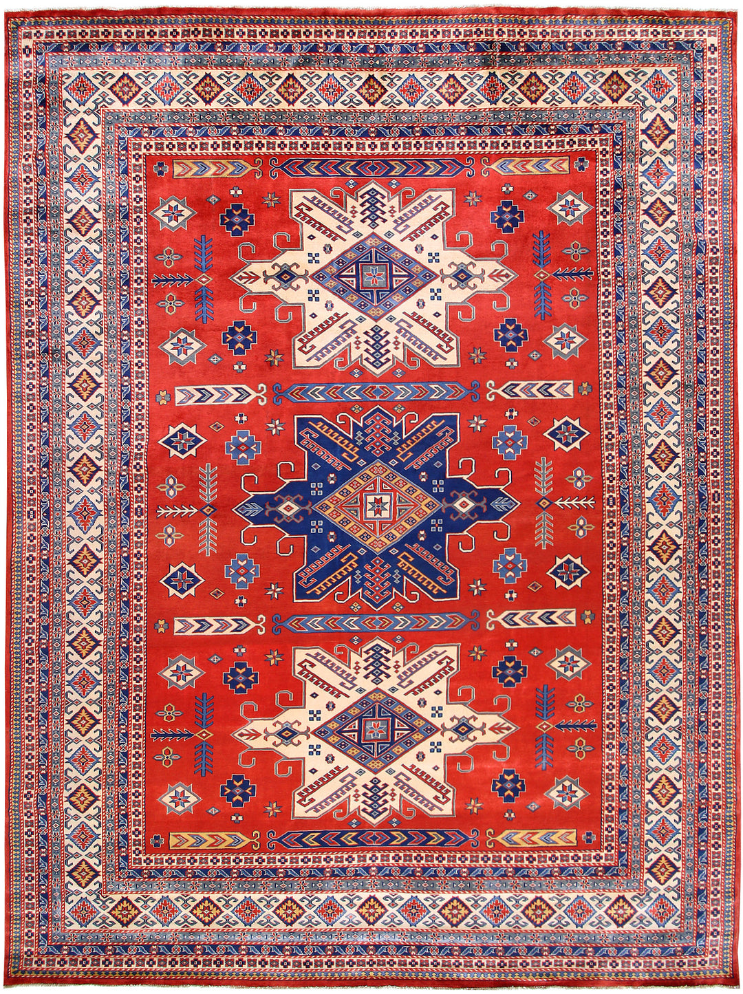 Orange Red Shirvan 8' 4 x 11' - No. 57799 - ALRUG Rug Store