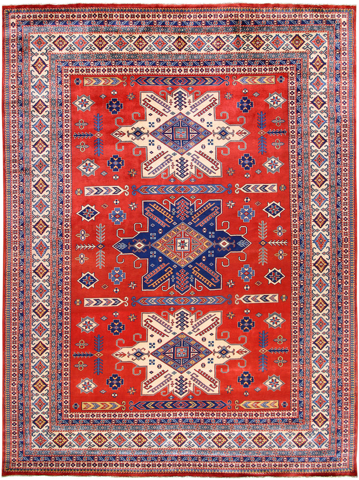 Orange Red Shirvan 8' 4 x 11' - No. 57799 - ALRUG Rug Store