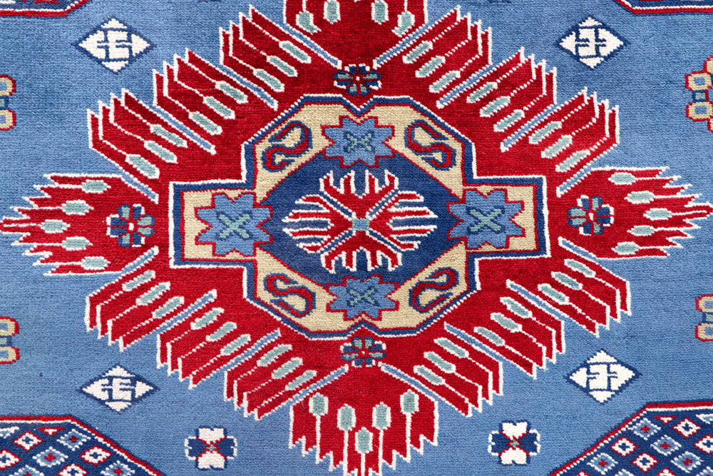 Royal Blue Shirvan 4' 4 x 6' 2 - No. 57802 - ALRUG Rug Store