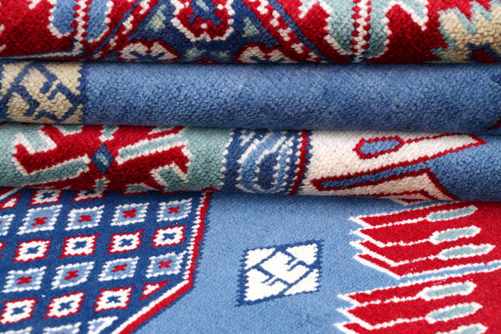 Royal Blue Shirvan 4' 4 x 6' 2 - No. 57802 - ALRUG Rug Store