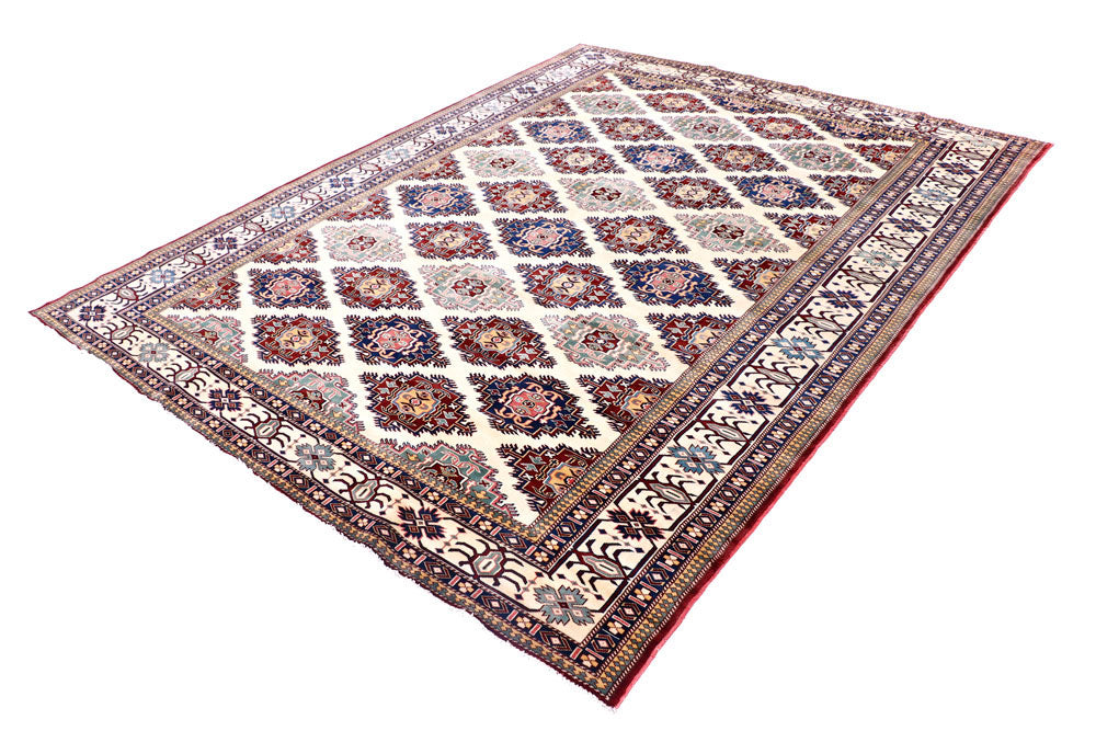 Blanched Almond Shirvan 7' 5 x 9' 6 - No. 57803 - ALRUG Rug Store