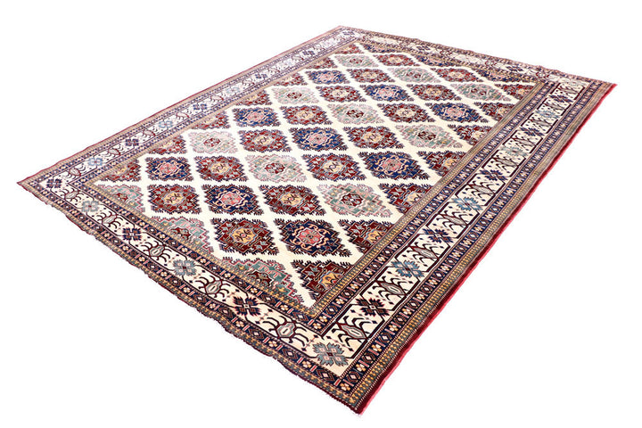 Blanched Almond Shirvan 7' 5 x 9' 6 - No. 57803 - ALRUG Rug Store