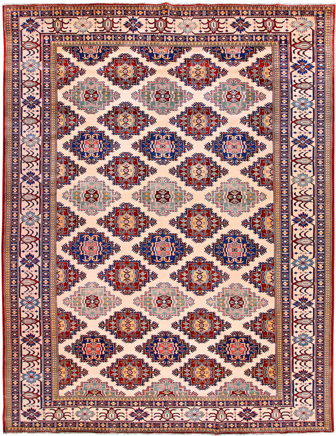 Blanched Almond Shirvan 7' 5 x 9' 6 - No. 57803 - ALRUG Rug Store