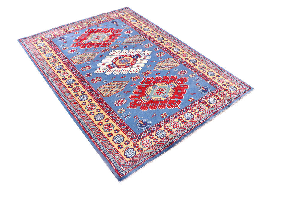 Royal Blue Shirvan 4' 7 x 6' 1 - No. 57805 - ALRUG Rug Store
