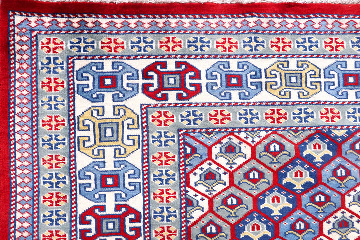 Multi Colored Shirvan 5' 6 x 6' 10 - No. 57806 - ALRUG Rug Store