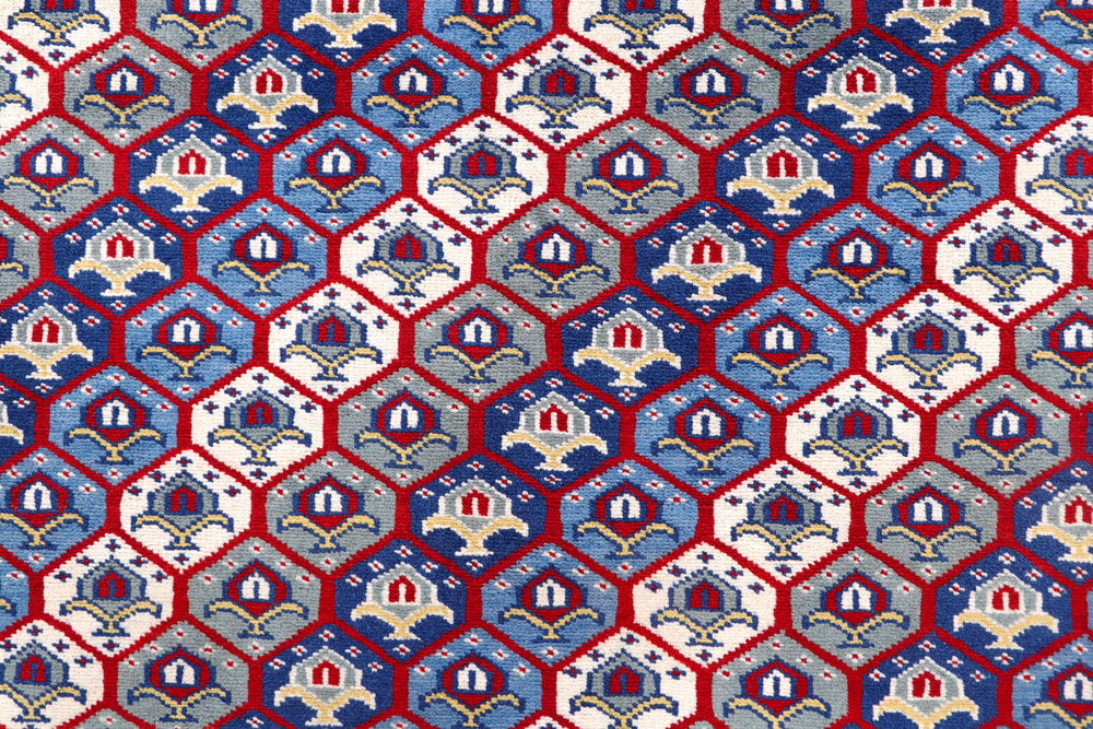 Multi Colored Shirvan 5' 6 x 6' 10 - No. 57806 - ALRUG Rug Store