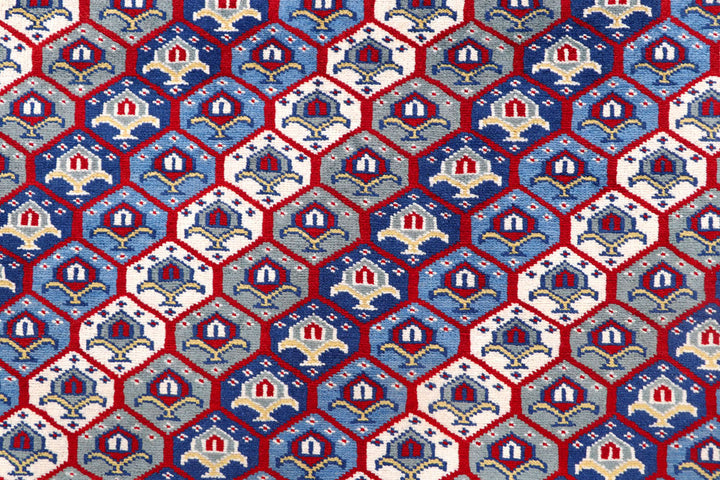 Multi Colored Shirvan 5' 6 x 6' 10 - No. 57806 - ALRUG Rug Store