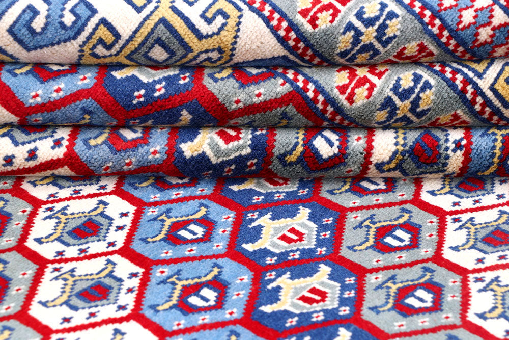 Multi Colored Shirvan 5' 6 x 6' 10 - No. 57806 - ALRUG Rug Store