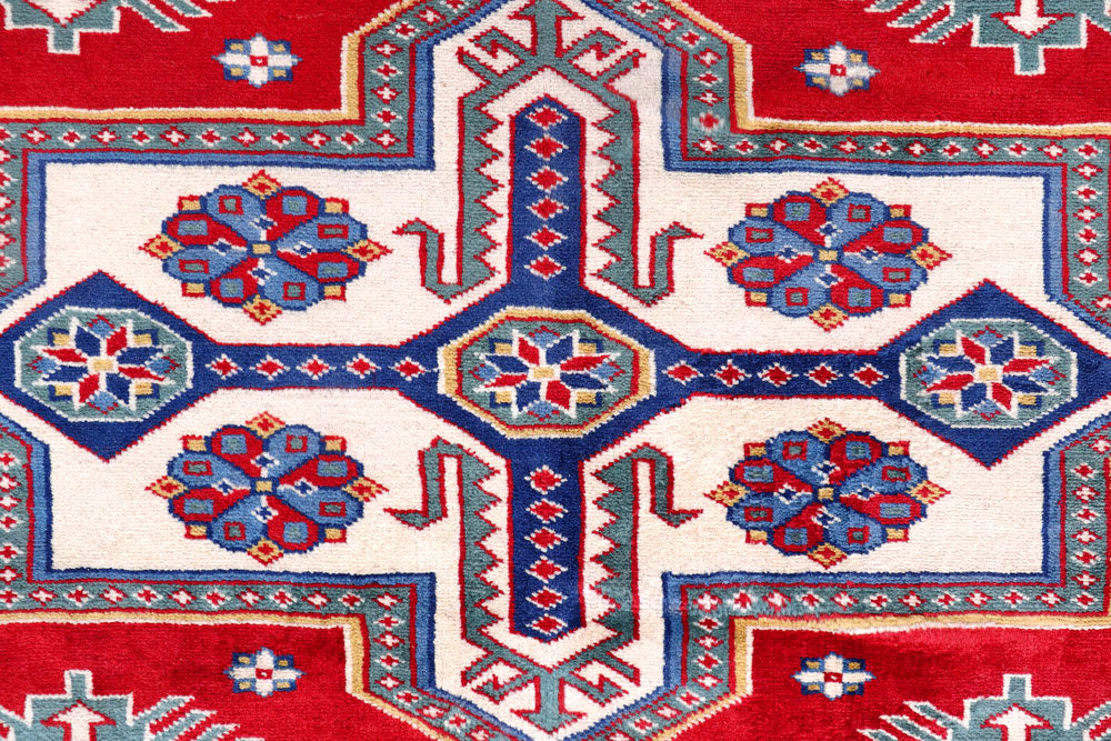 Firebrick Shirvan 4' 6 x 6' 2 - No. 57808 - ALRUG Rug Store