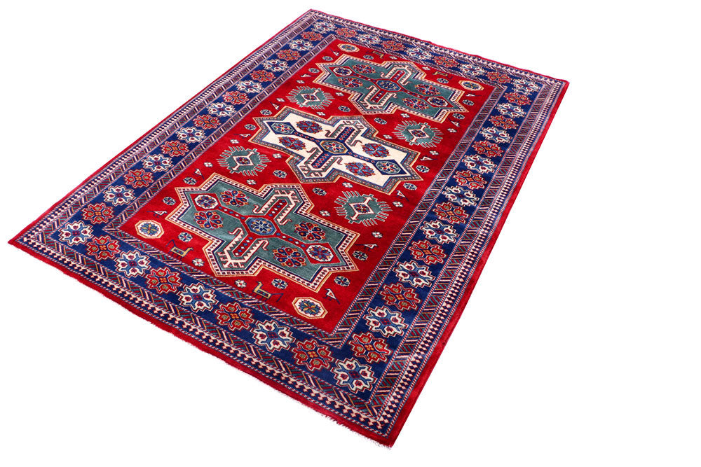 Firebrick Shirvan 4' 6 x 6' 2 - No. 57808 - ALRUG Rug Store