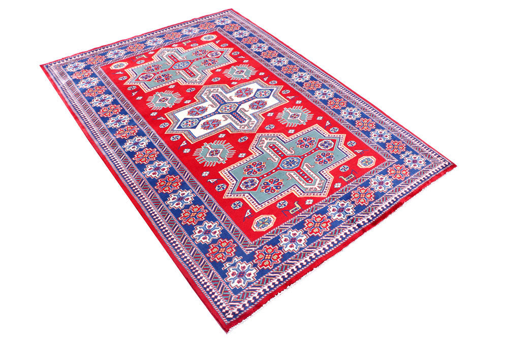 Firebrick Shirvan 4' 6 x 6' 2 - No. 57808 - ALRUG Rug Store