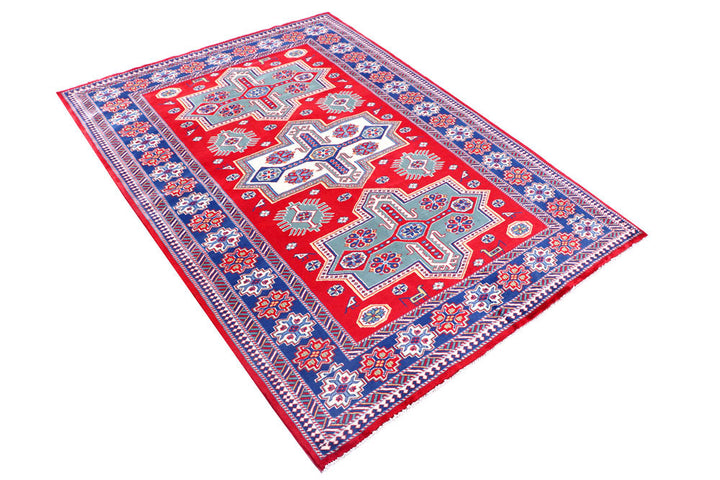 Firebrick Shirvan 4' 6 x 6' 2 - No. 57808 - ALRUG Rug Store