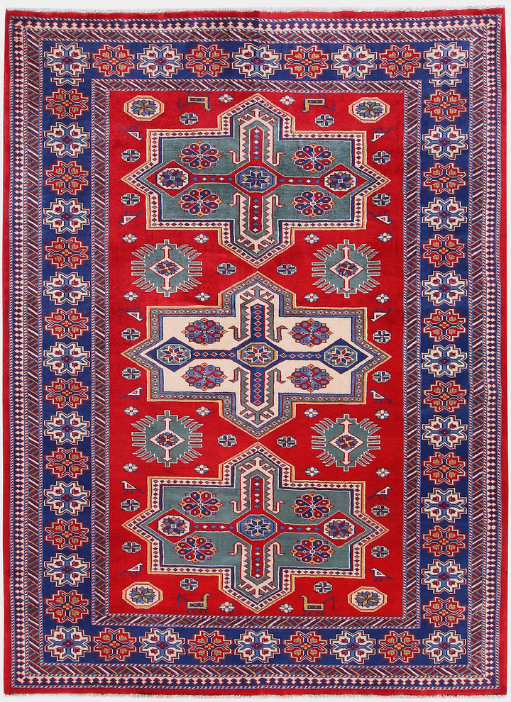 Firebrick Shirvan 4' 6 x 6' 2 - No. 57808 - ALRUG Rug Store