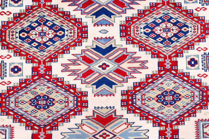 Antique White Shirvan 4' 9 x 5' 11 - No. 57810 - ALRUG Rug Store