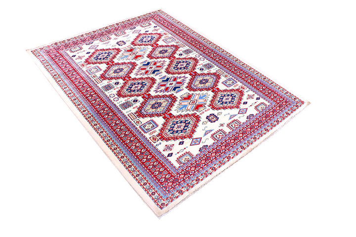 Antique White Shirvan 4' 9 x 5' 11 - No. 57810 - ALRUG Rug Store