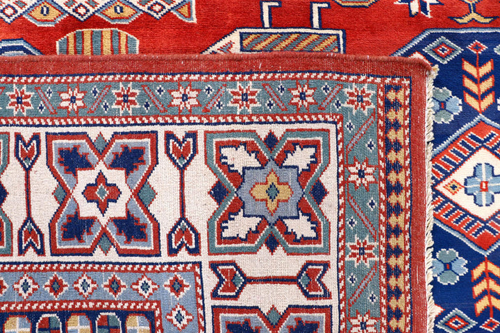 Orange Red Shirvan 6' 4 x 8' 1 - No. 57811 - ALRUG Rug Store