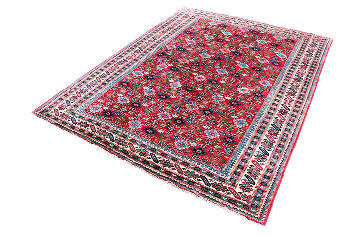 Firebrick Shirvan 5' 6 x 7' 4 - No. 57812 - ALRUG Rug Store