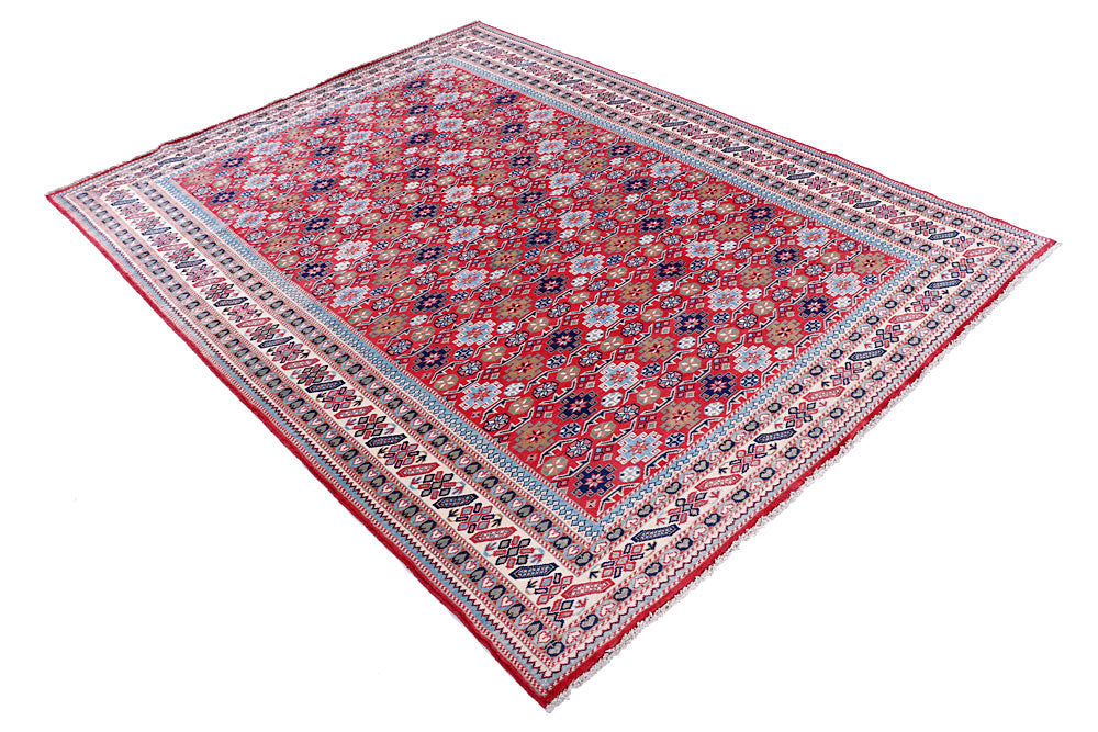 Firebrick Shirvan 5' 6 x 7' 4 - No. 57812 - ALRUG Rug Store