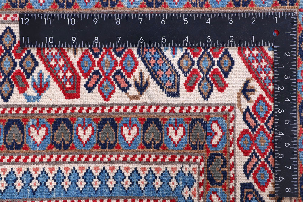 Firebrick Shirvan 5' 6 x 7' 4 - No. 57812 - ALRUG Rug Store