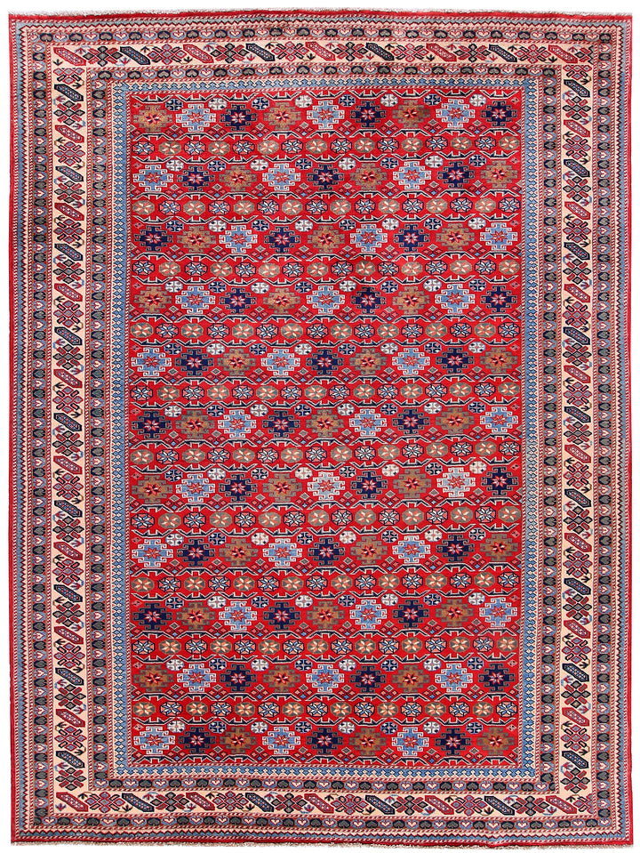 Firebrick Shirvan 5' 6 x 7' 4 - No. 57812 - ALRUG Rug Store