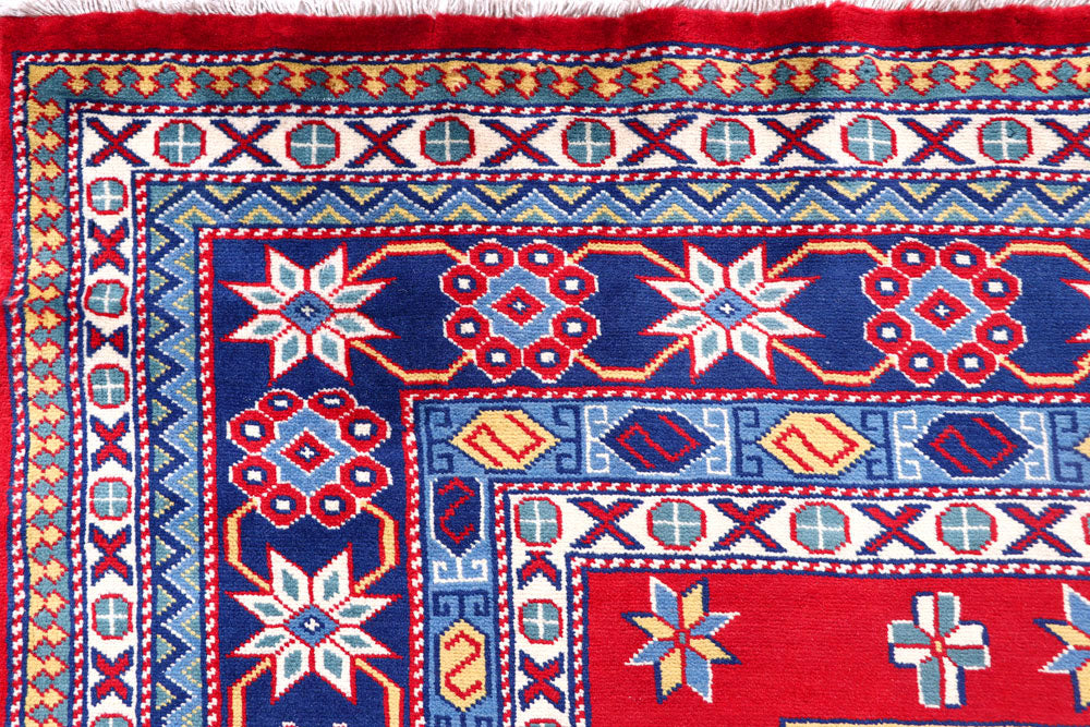 Red Shirvan 6' 3 x 9' 1 - No. 57815 - ALRUG Rug Store