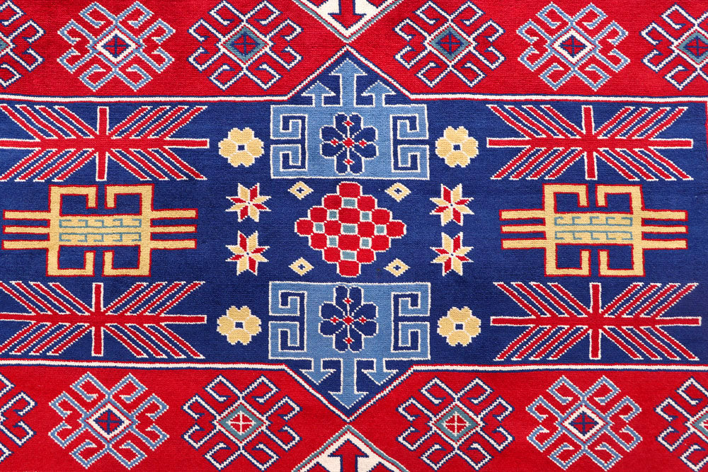 Red Shirvan 6' 3 x 9' 1 - No. 57815 - ALRUG Rug Store