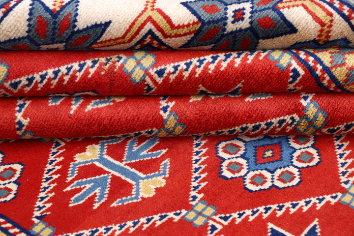 Firebrick Shirvan 5' 2 x 7' 5 - No. 57816 - ALRUG Rug Store