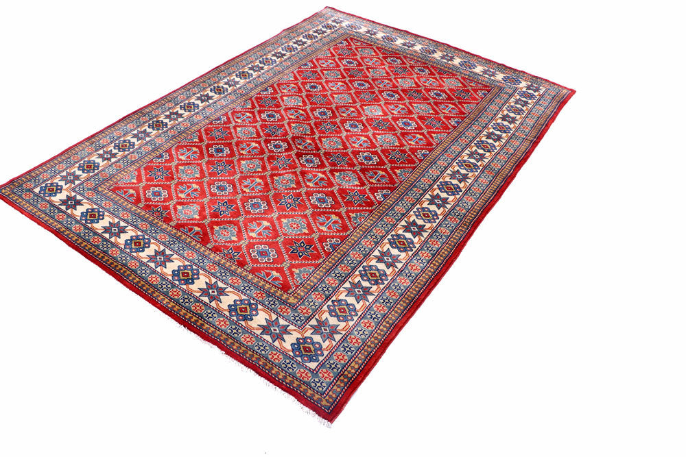 Firebrick Shirvan 5' 2 x 7' 5 - No. 57816 - ALRUG Rug Store