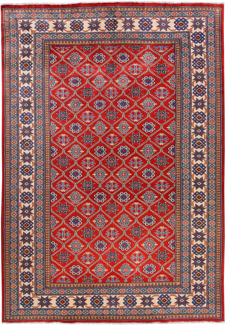 Firebrick Shirvan 5' 2 x 7' 5 - No. 57816 - ALRUG Rug Store