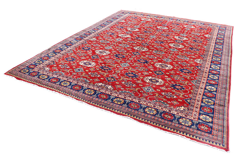 Orange Red Shirvan 9' 6 x 12' 3 - No. 57817 - ALRUG Rug Store