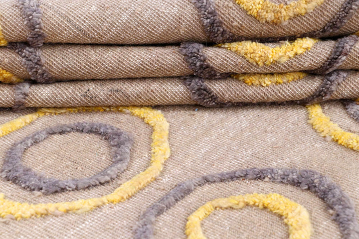 Tan Barjasta 7' 10 x 10' 3 - No. 57820 - ALRUG Rug Store