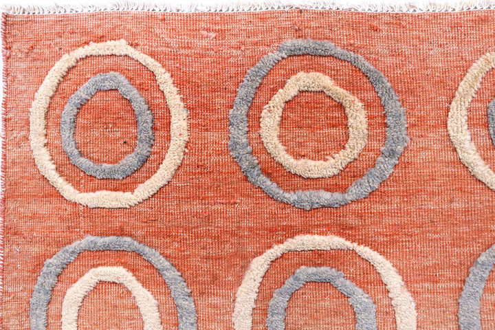 Light Salmon Barjasta 9' x 11' 10 - No. 57825 - ALRUG Rug Store