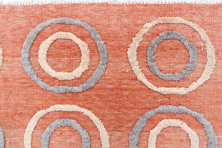 Light Salmon Barjasta 9' x 11' 10 - No. 57825 - ALRUG Rug Store