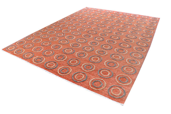 Light Salmon Barjasta 9' x 11' 10 - No. 57825 - ALRUG Rug Store