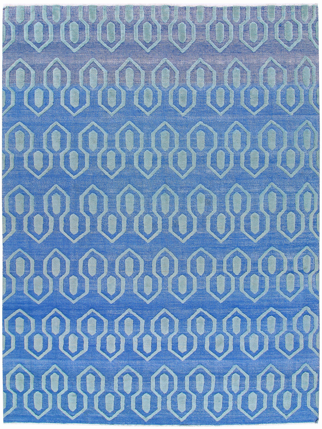 Royal Blue Barjasta 8' 10 x 11' 9 - No. 57826 - ALRUG Rug Store