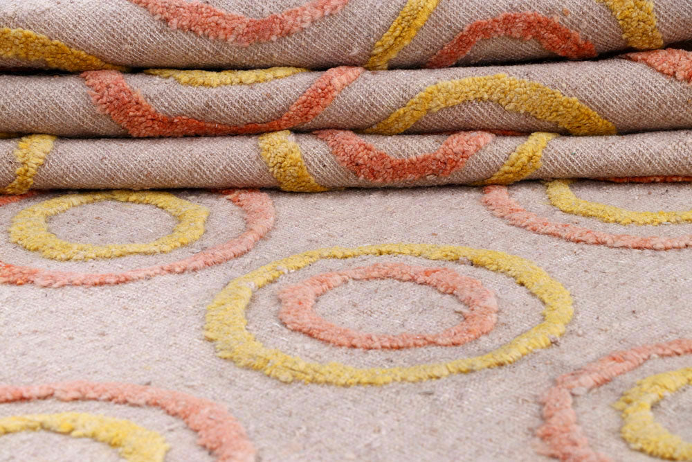 Wheat Barjasta 8' 11 x 11' 10 - No. 57829 - ALRUG Rug Store