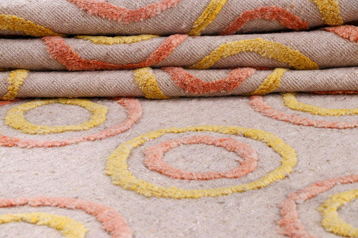 Wheat Barjasta 8' 11 x 11' 10 - No. 57829 - ALRUG Rug Store