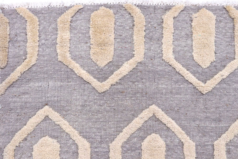 Silver Barjasta 9' 1 x 12' - No. 57830 - ALRUG Rug Store
