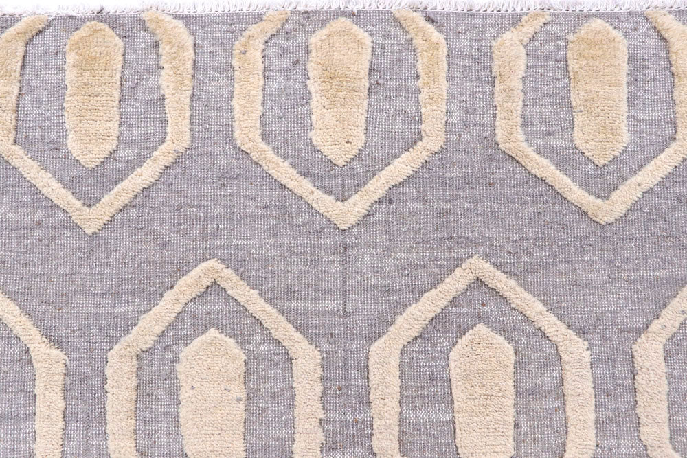 Silver Barjasta 9' 1 x 12' - No. 57830 - ALRUG Rug Store