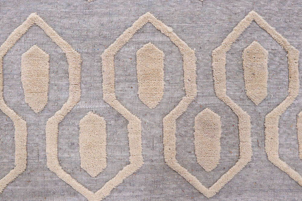 Silver Barjasta 9' 1 x 12' - No. 57830 - ALRUG Rug Store