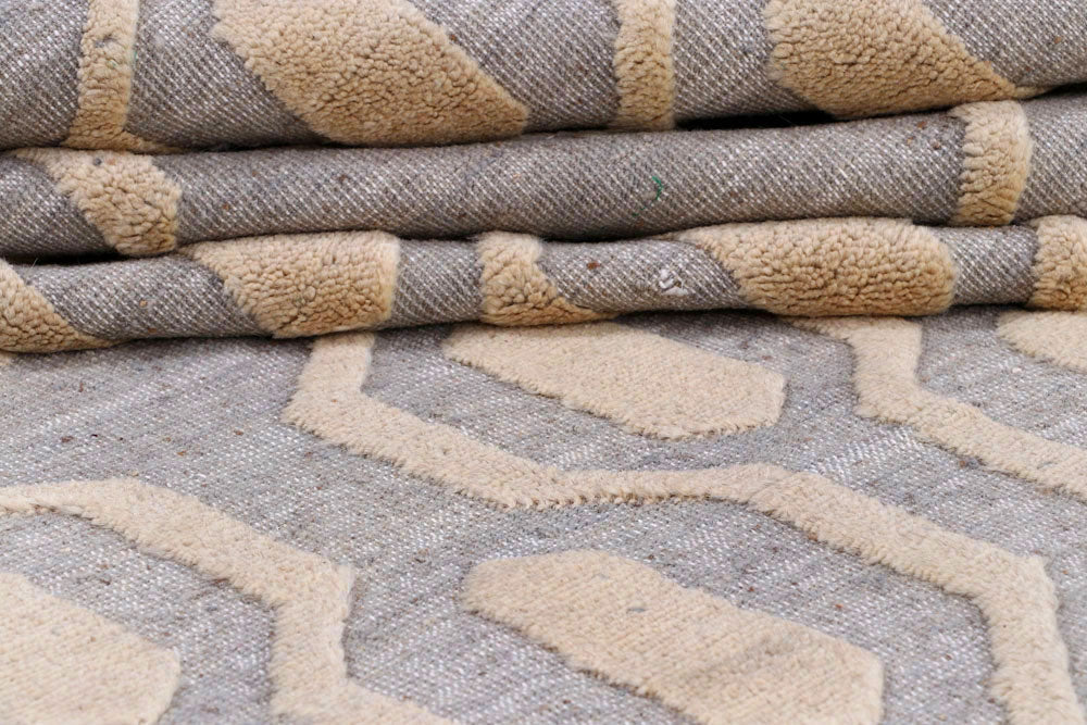 Silver Barjasta 9' 1 x 12' - No. 57830 - ALRUG Rug Store