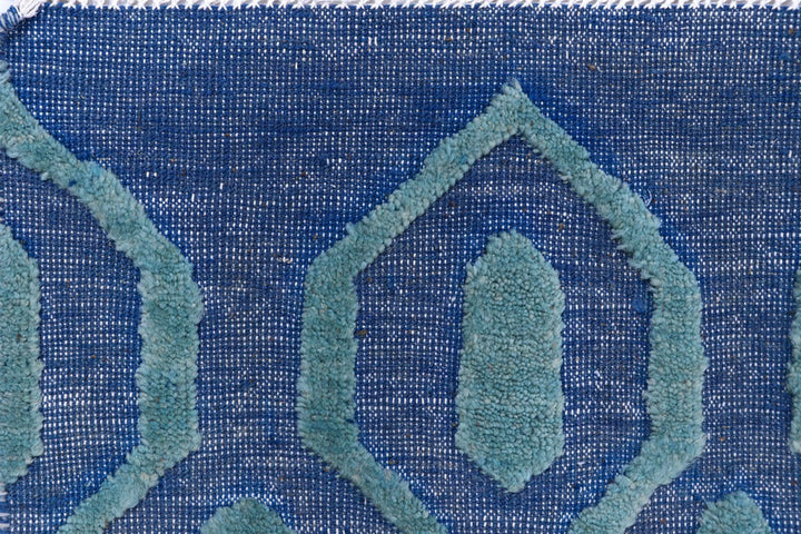 Steel Blue Barjasta 8' x 9' 8 - No. 57831 - ALRUG Rug Store